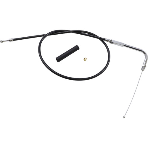 Drag Specialties - Black Vinyl Throttle Cable - 30"