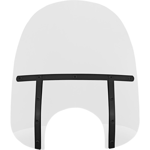 Memphis Shades #MEB3710 - Fats Windshield - 19" - Headlight - Clear