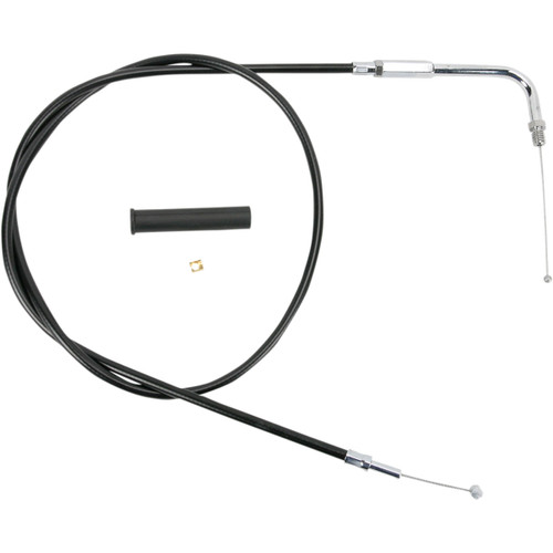 Drag Specialties - Black Vinyl Throttle Cable - 45-1/2"