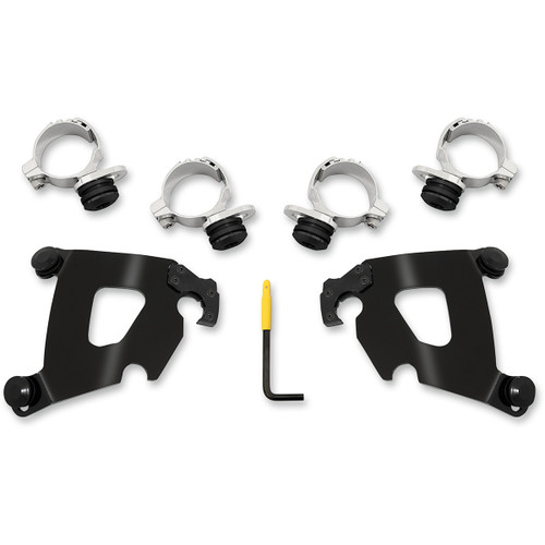 Memphis Shades #MEB2025 - Cafe Mounting Kit - Black - Scout