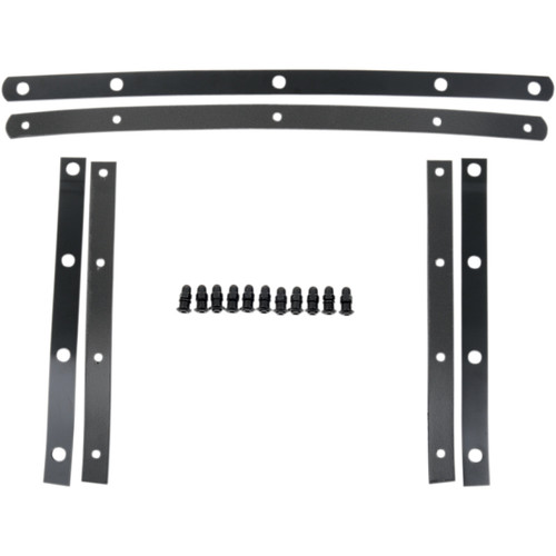 Memphis Shades #MEM0915 - Fats Windshield Hardware Straps - Black