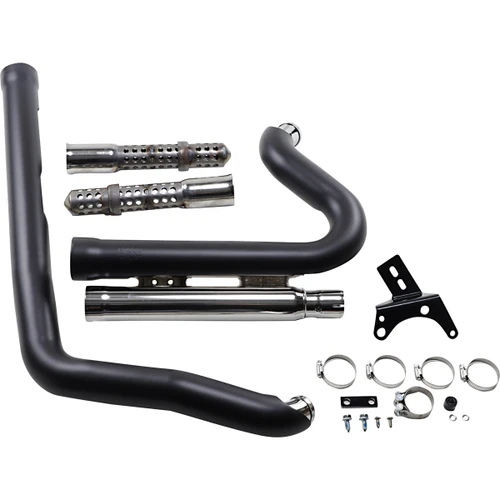 Cobra #6709B - 909 Exhaust - Black - '06-'11 Dyna