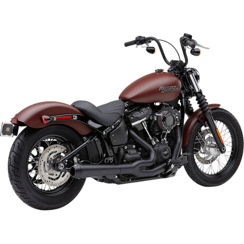 Cobra #6479B - El Diablo Exhaust - Black - '18-'19 FLHC/FLSB
