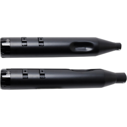 S&S Cycle #550-0666 - 4-1/2" MK45 Performance Mufflers - Black Thruster