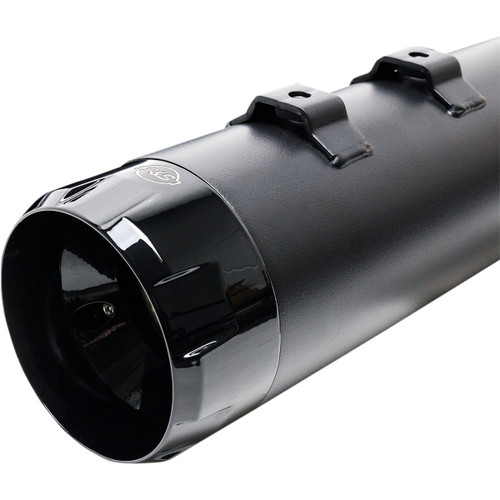 S&S Cycle #550-0666 - 4-1/2" MK45 Performance Mufflers - Black Thruster