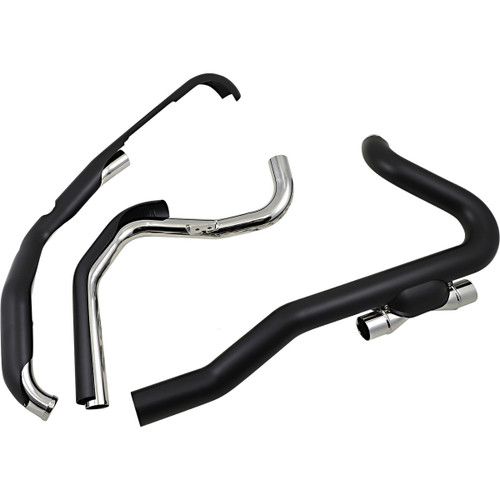 Cobra #6256RB - Powerport Trike Dual Headpipes - Raven Black