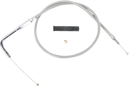 Throttle Cable - 37" - Braided