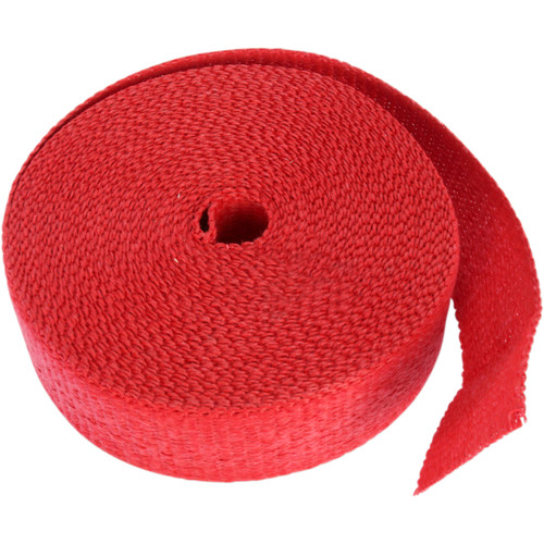Cycle Performance Prod. #CPP/9068-50 - Fiberglass Exhaust Wrap - Red - 2" x 50'