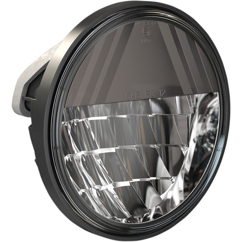 Drag Specialties - 4.5" LED Passing Lamp - Dark Chrome