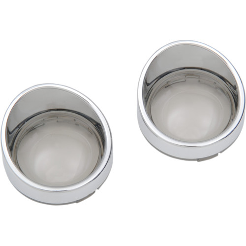 Drag Specialties - Visor-Style Bezel/Lenses - Smoke