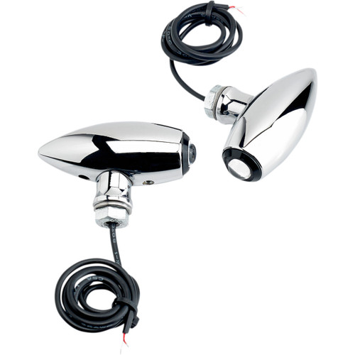 Joker Machine #05-52RC - Center-Mount Astro LED Lights - Chrome/Red