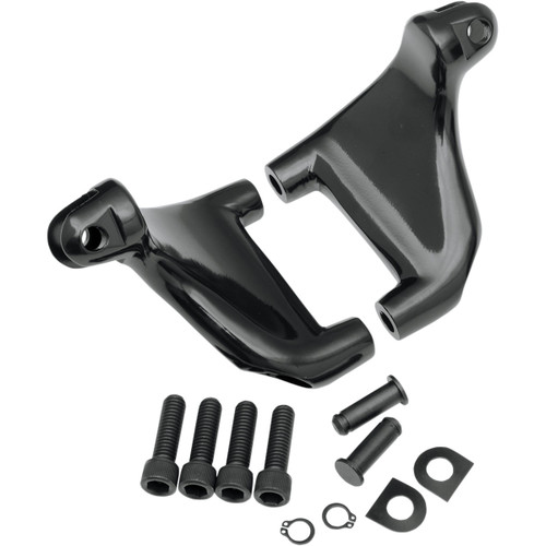 Drag Specialties - Passenger Peg Mount - Black - XL '04-'13