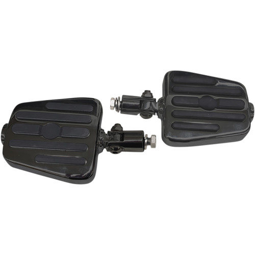 Rivco Products #MV130MB - Mini Floorboards - Folding Steel Clevis - Black