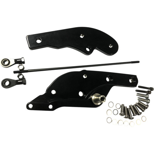 Drag Specialties - Forward Control Extensions - 3" Forward - Black - FL/FX