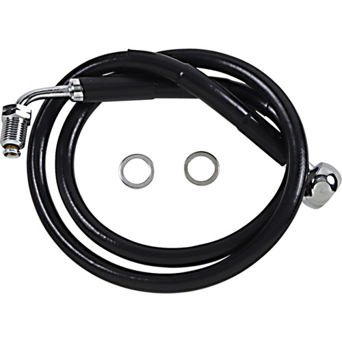 Drag Specialties - Brake Line - +6" - Black - '18-'21 Softail