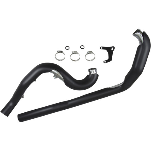 Cobra #6250RB - True Dual Headpipes - Black - '95-'06 FL