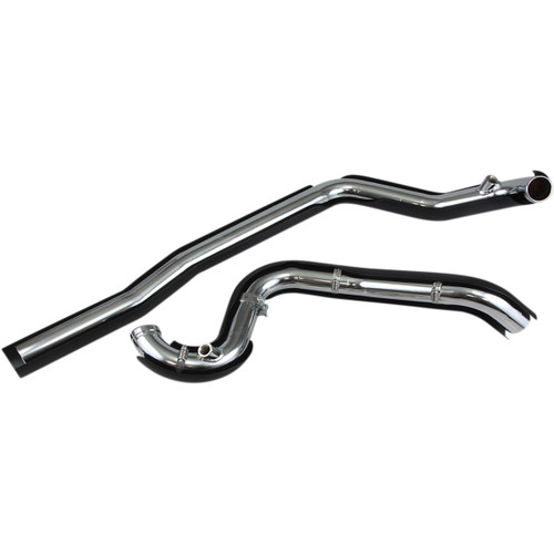 Cobra #6251RB - True Dual Headpipes - Black - '07-'08 FL