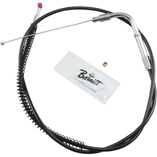 Barnett #101303002606 - Black Vinyl Throttle Cable - +6" Size - 35-1/2" Length