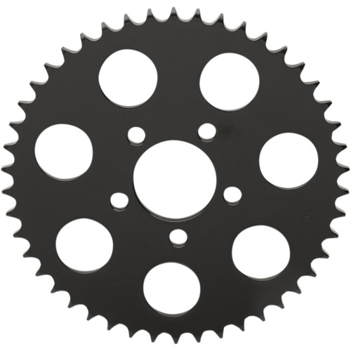 Drag Specialties - Rear Sprocket - Flat - 46 Tooth - Gloss Black - Big Twin