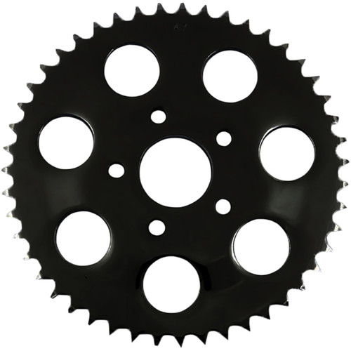 Drag Specialties - Rear Sprocket - Black - Flat - 46 Tooth