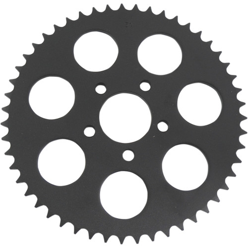 Drag Specialties - Rear Sprocket - Flat - 51 Tooth - Gloss Black - Big Twin