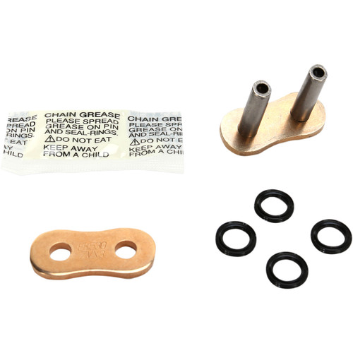EK #530ZVX3-MLJ/G - 530 ZVX3 - Rivet Connecting Link - Gold