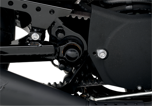 Drag Specialties Swingarm Pivot Bolt Cover - Gloss Black Drag Specialties Swingarm Pivot Bolt Cover - Gloss Black
