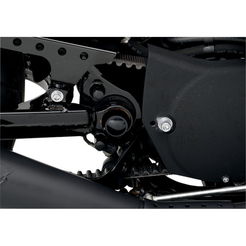 Drag Specialties - Swingarm Pivot Bolt Cover - Gloss Black