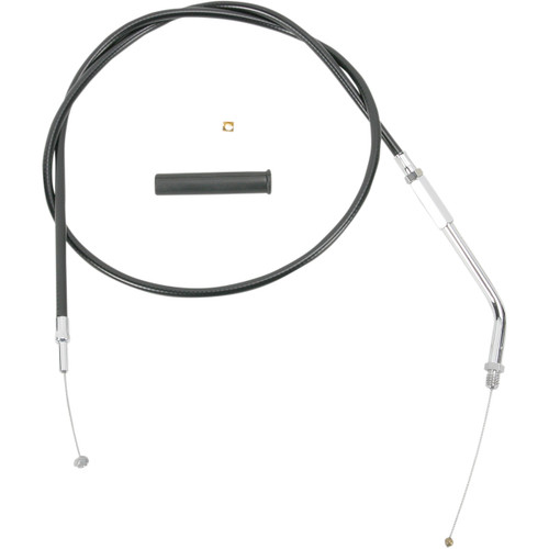 Drag Specialties - Black Vinyl Throttle Cable - 36"