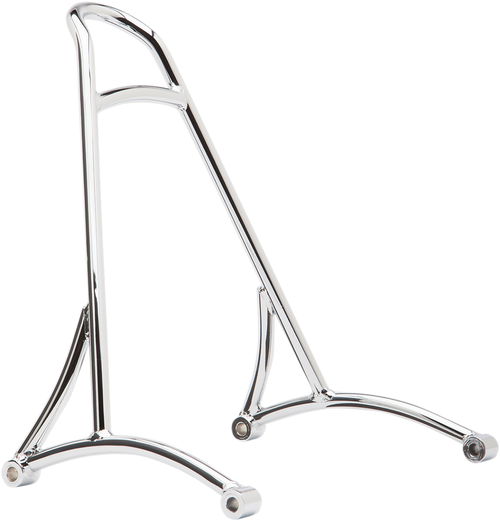 Sissy Bar - Short - Chrome - Dyna