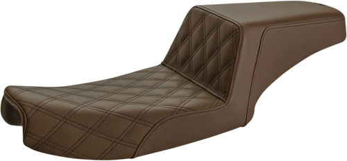 Step Up Seat - Tuck and Roll - Brown - Dyna