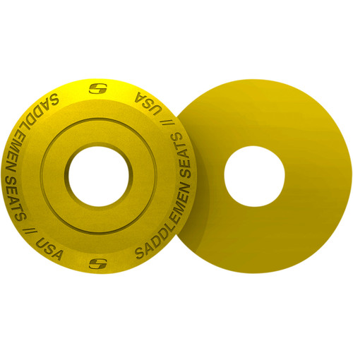 Saddlemen #14707YW - Fender Seat Washer - Yellow