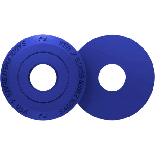 Saddlemen #14707BE - Fender Seat Washer - Blue