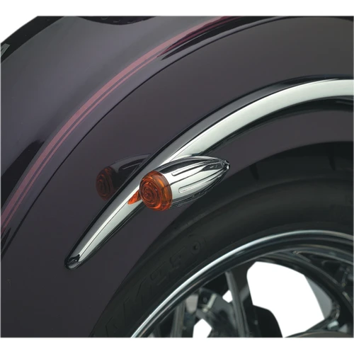 Pro-one Perf.mfg. #400360 - Bullet Marker Light - Chrome/Ball-Milled