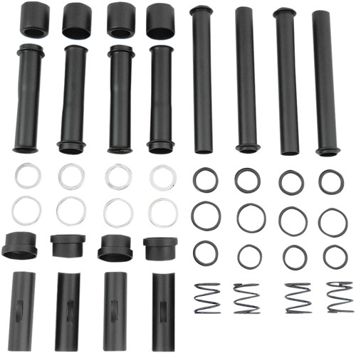 Drag Specialties #77334B - Pushrod Tube Kit - Black - XL