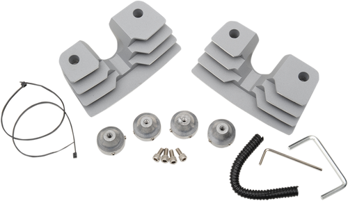 Drag Specialties Spark Plug Cover - Silver - Twin Cam