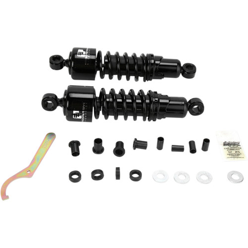 Progressive Suspension #412-4005B - 412 Series Shock - 11" - Standard - Black - H-D