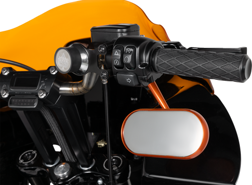 Arlen Ness #500-007 Diamond Grips - TBW - Black
