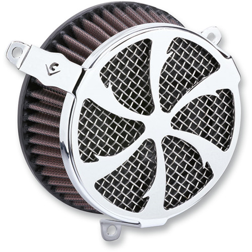 Cobra #606-0101-01-SB - Air Cleaner Kit - Chrome