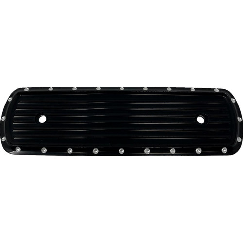 Covingtons #C1318-B - Air Cleaner Cover Insert - Dimpled - Black