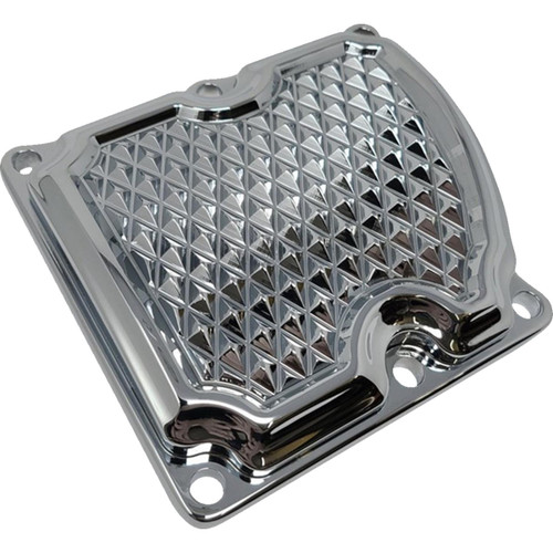 Covingtons #C3073-C - Transmission Top Cover - Diamondback - Chrome