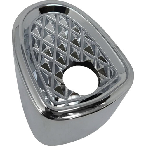 Covingtons #C3050-C - Cover - Ignition Switch - Diamondback - Chrome