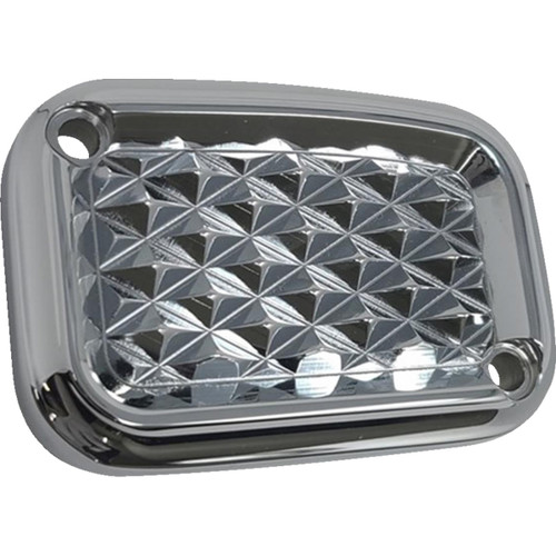Covingtons #C3078-C - Master Cylinder Cover - Clutch - Diamondback - Chrome