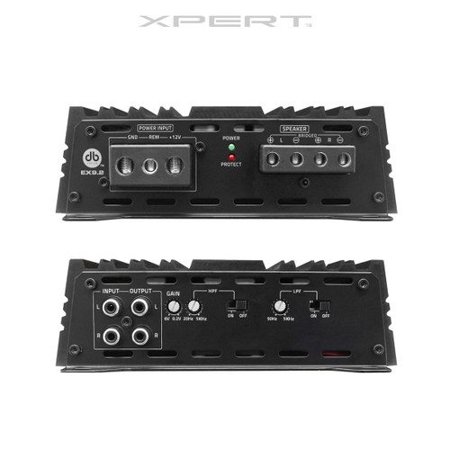 DB Drive Euphoria EX9.2 Xpert Amplifier - 1800 Watt 2-Channel