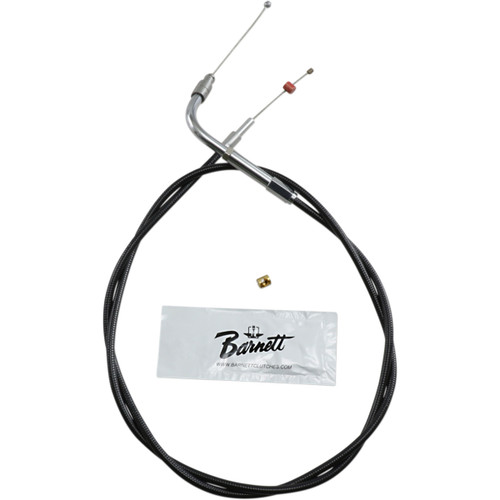 Barnett #101303004806 - Black Vinyl Throttle Cable - +6" Size - 40" Length