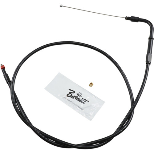 Barnett #131303001503 - Stealth Series Throttle Cable - +3" - Dyna/FXR/Softail