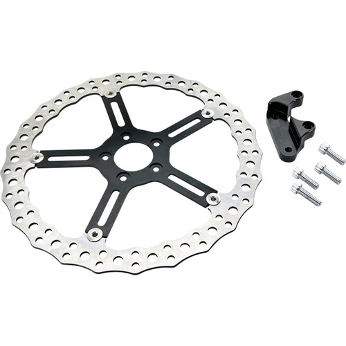 Arlen Ness #300-041 - Rotor Kit - Jagged - Left Front - 15"
