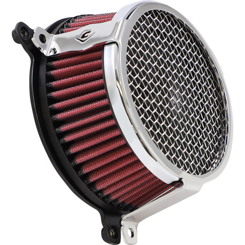 Cobra #606-0102-03-SB - Air Cleaner Kit - Chrome