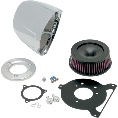 Cobra #606-0100-SB - PowrFlo Air Intake Kit - Chrome