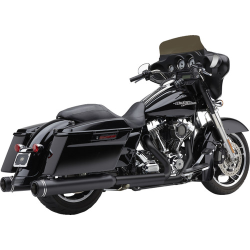 Cobra #6290RB - 4-1/2" Neighbor Haters® Series Mufflers - Black